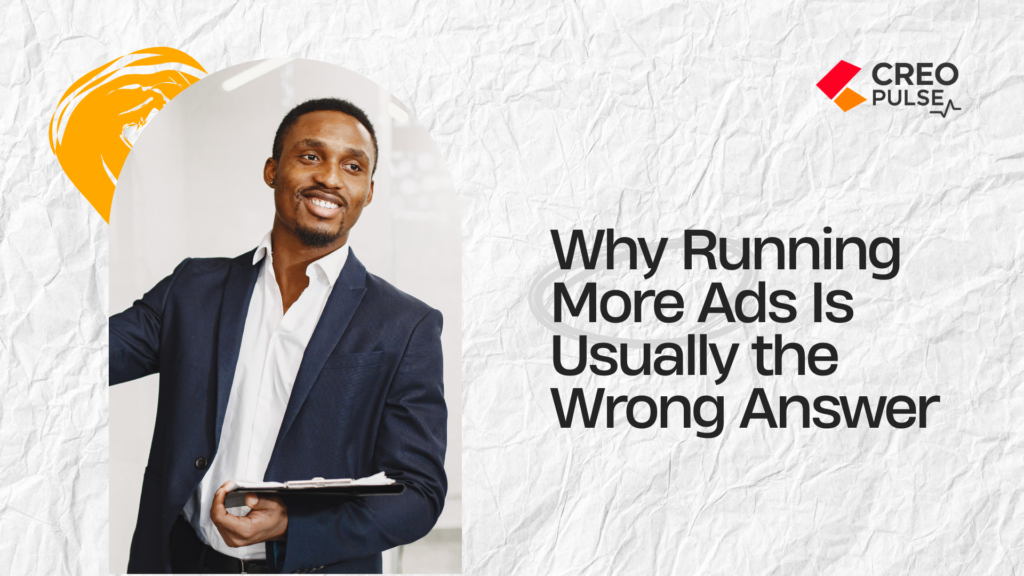 why increasing ad budget is not working